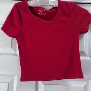 Red Primark Crop Top